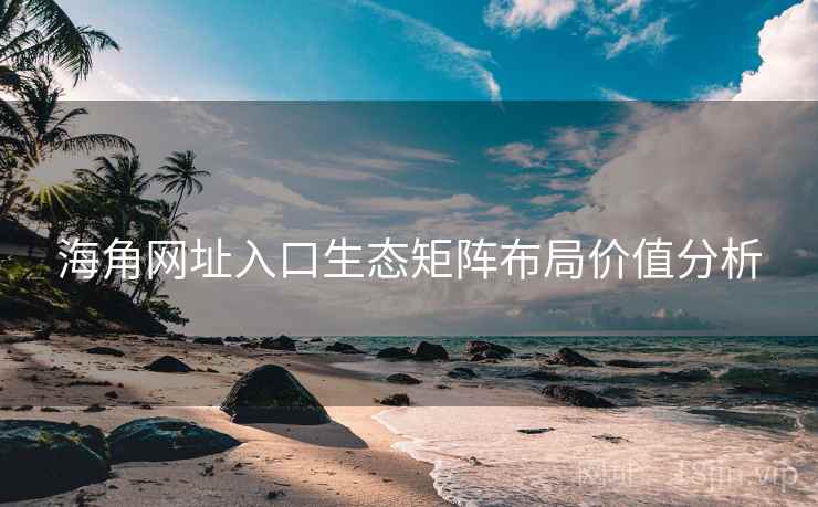 海角网址入口生态矩阵布局价值分析