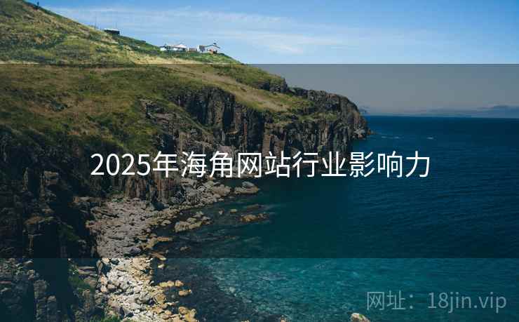 2025年海角网站行业影响力